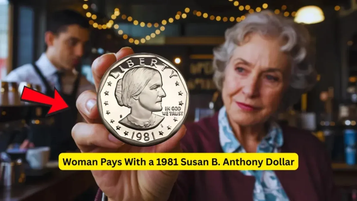 Surprised Woman Pays With A 1981 Susan B. Anthony Dollar — It Was Worth $940,000