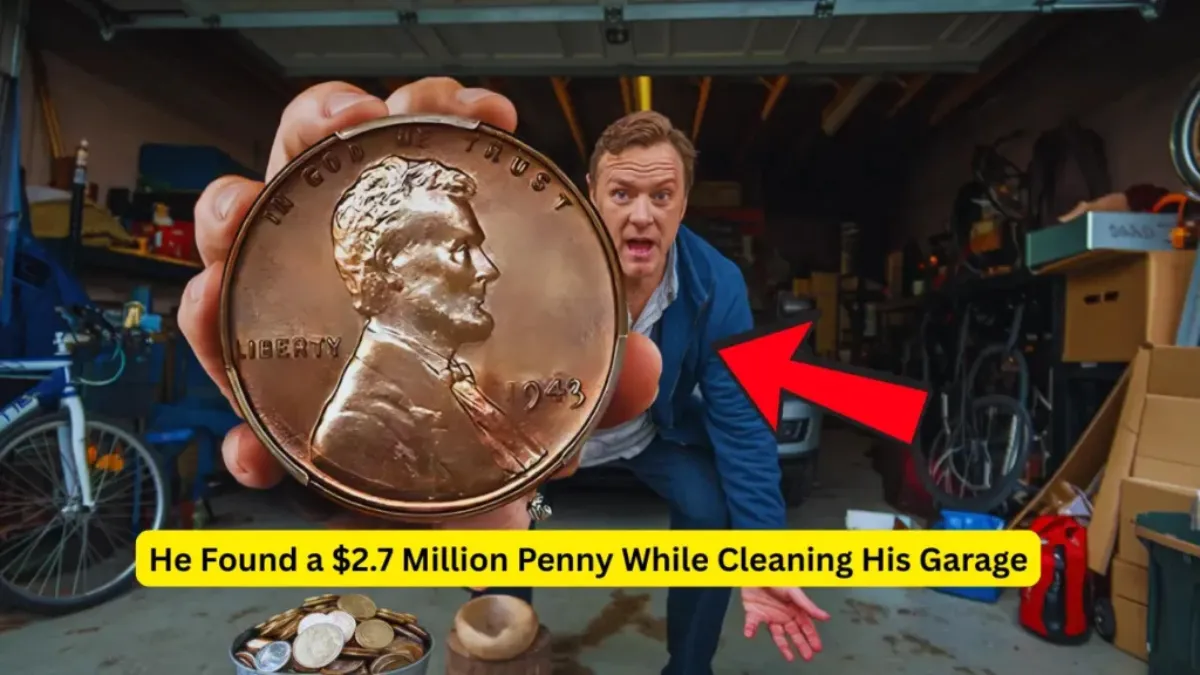 He Found A Hidden $2.7 Million 1943 Copper Lincoln Penny While Cleaning His Garage