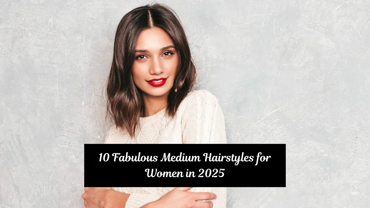 10 Fabulous Medium Hairstyles for Women in 2025